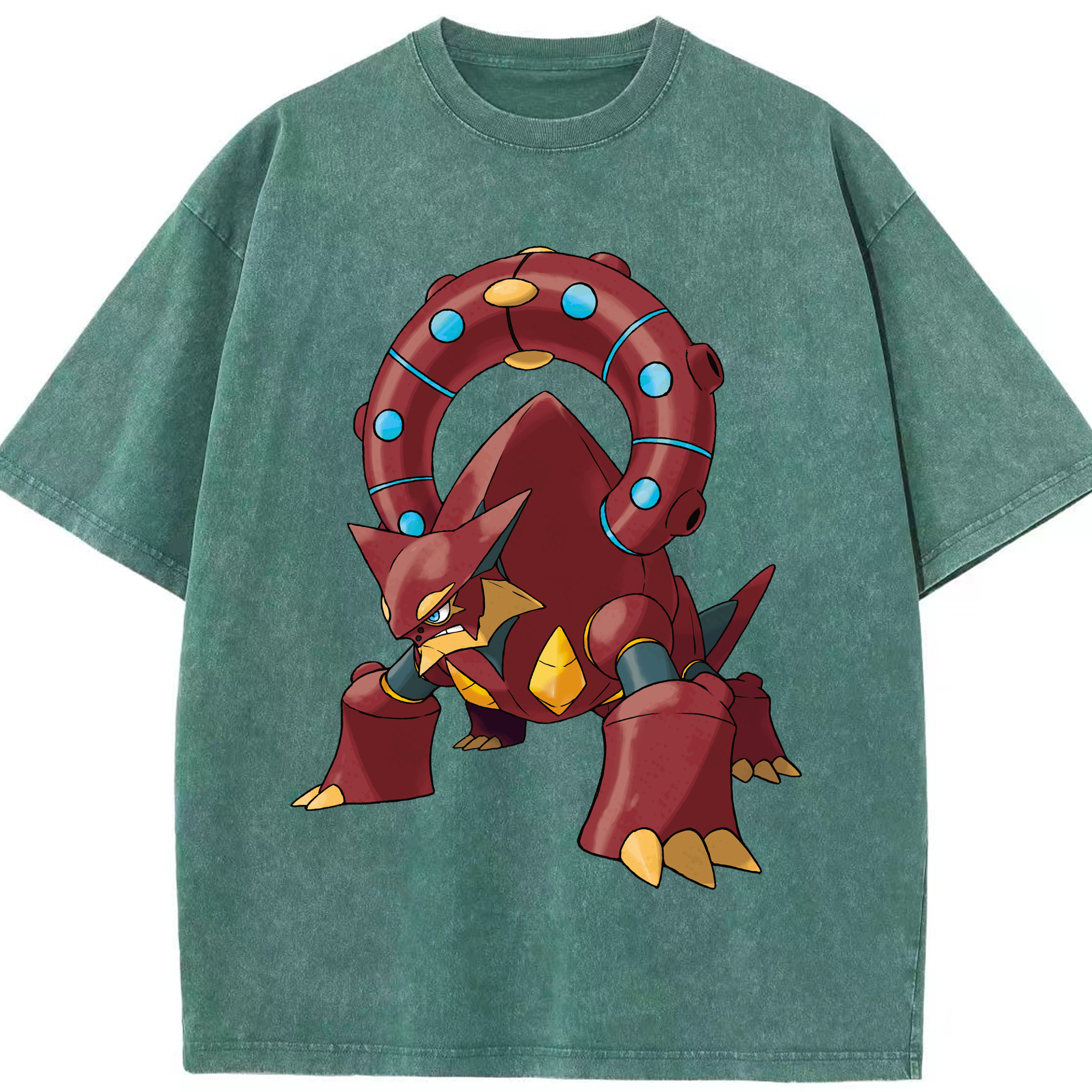 （画像用） ポケットモンスター Pokémon 綿100% ヴィンテージ風 半袖Tシャツ（フロントプリント）